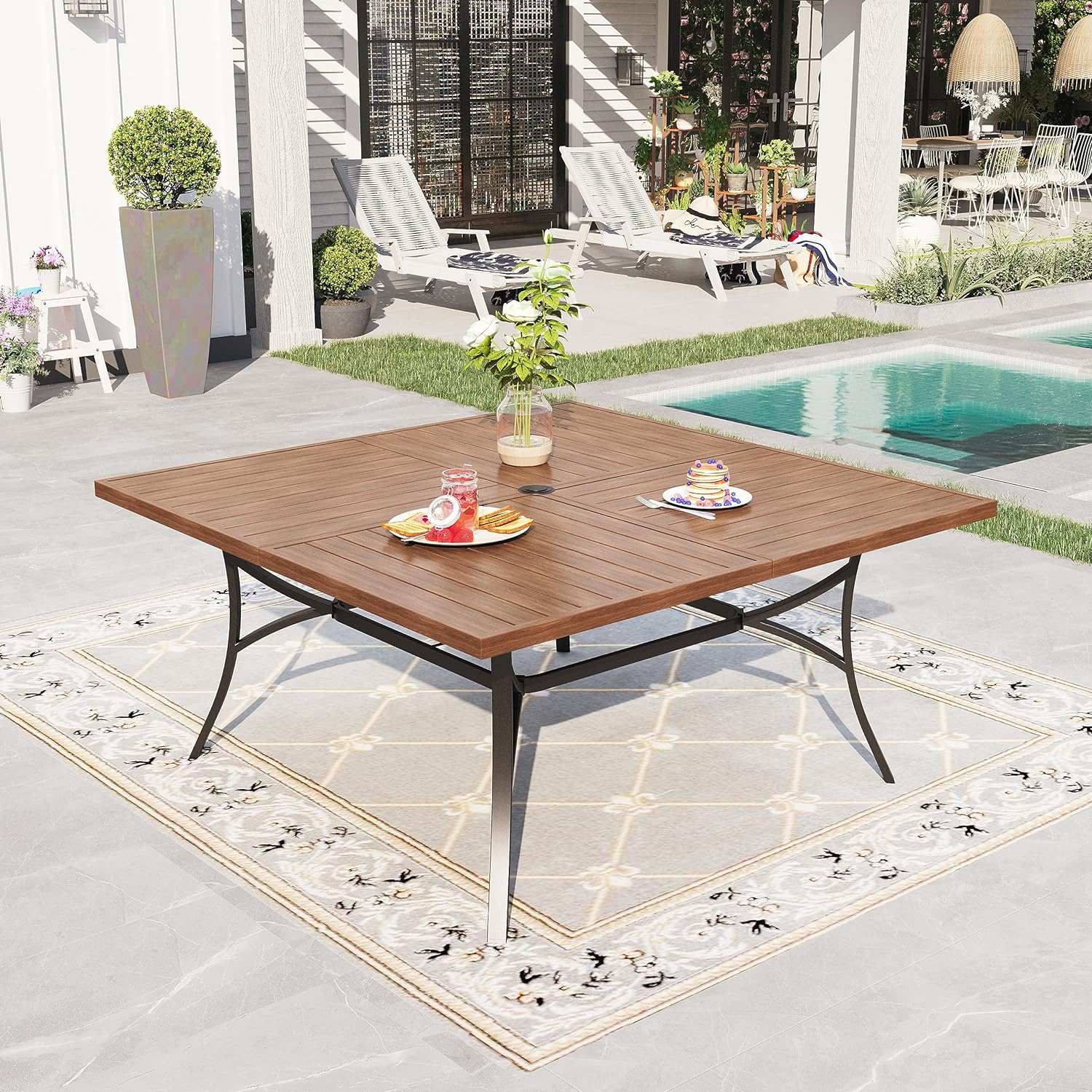 fade resistant patio umbrella replacement canopy Garden Winds for 11ft Lowes The Bexley Leather Clutch 50000 BTU set or cantilever umbrellas. Size:VTS71MHF (7'1