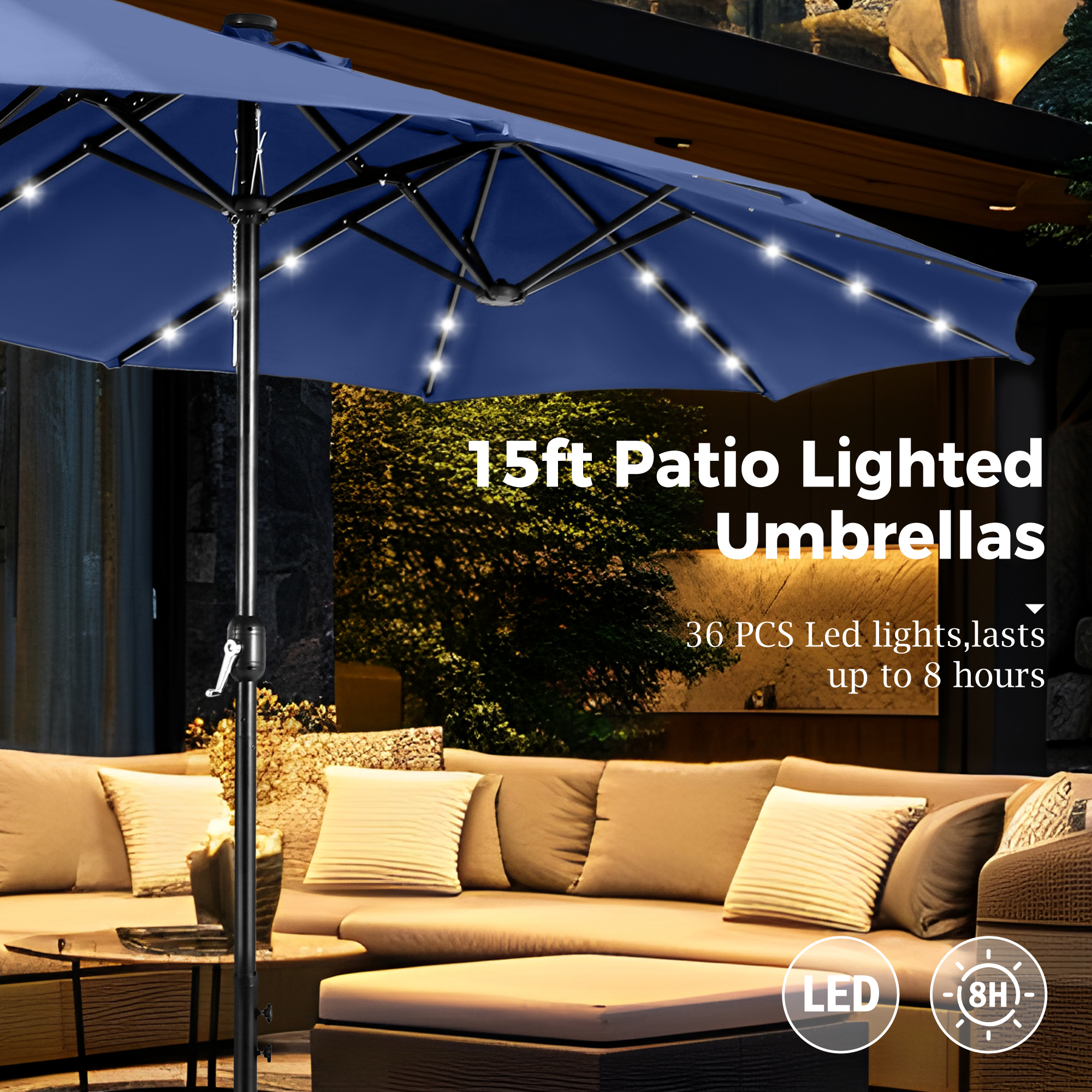 cantilever patio umbrella 6 ft Best Cantilever Umbrellas 2025