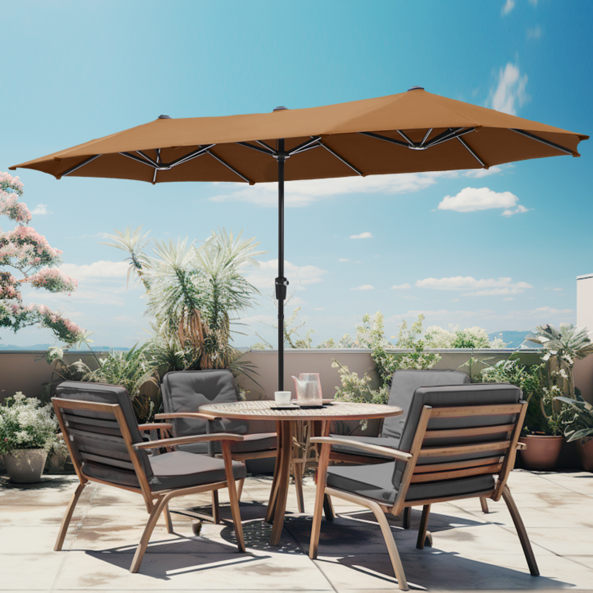 best patio umbrella in the wind 11 Best Patio Umbrellas of 2026, Lab-Tested and Reviewed